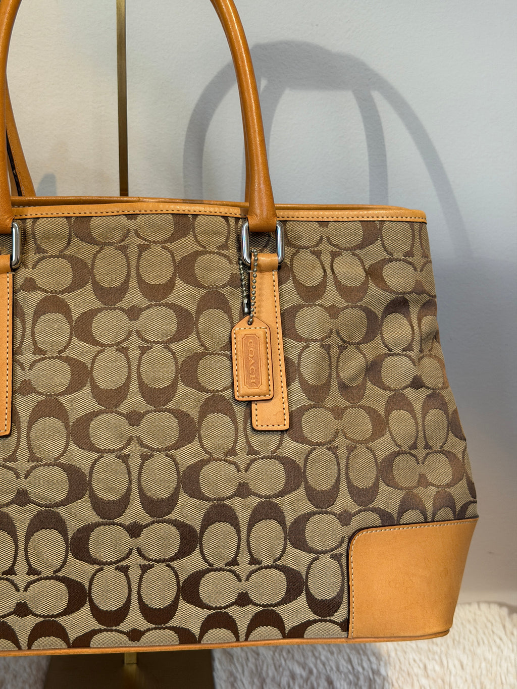Vintage Coach Signature Handbag