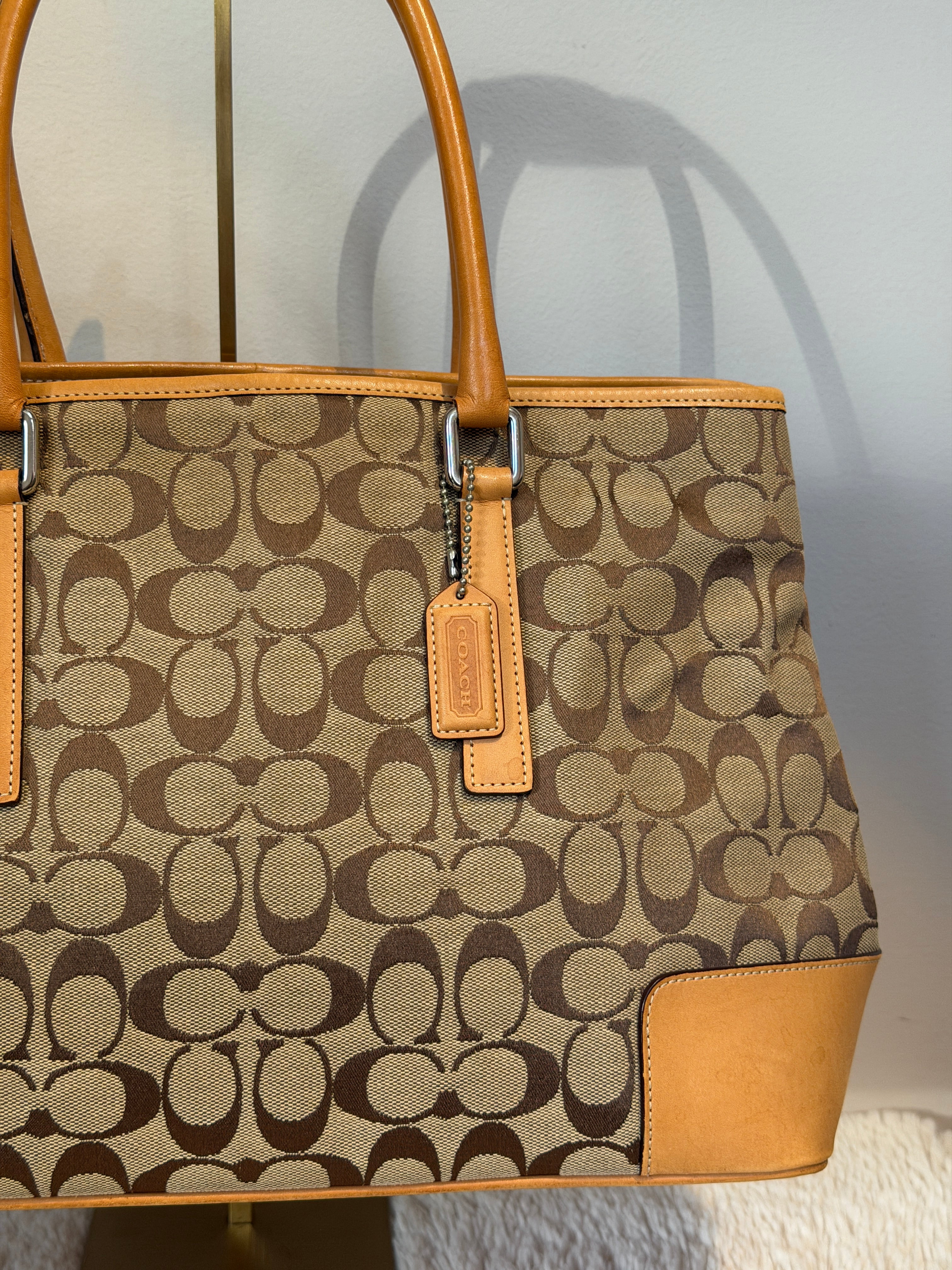 Vintage Coach Signature Handbag