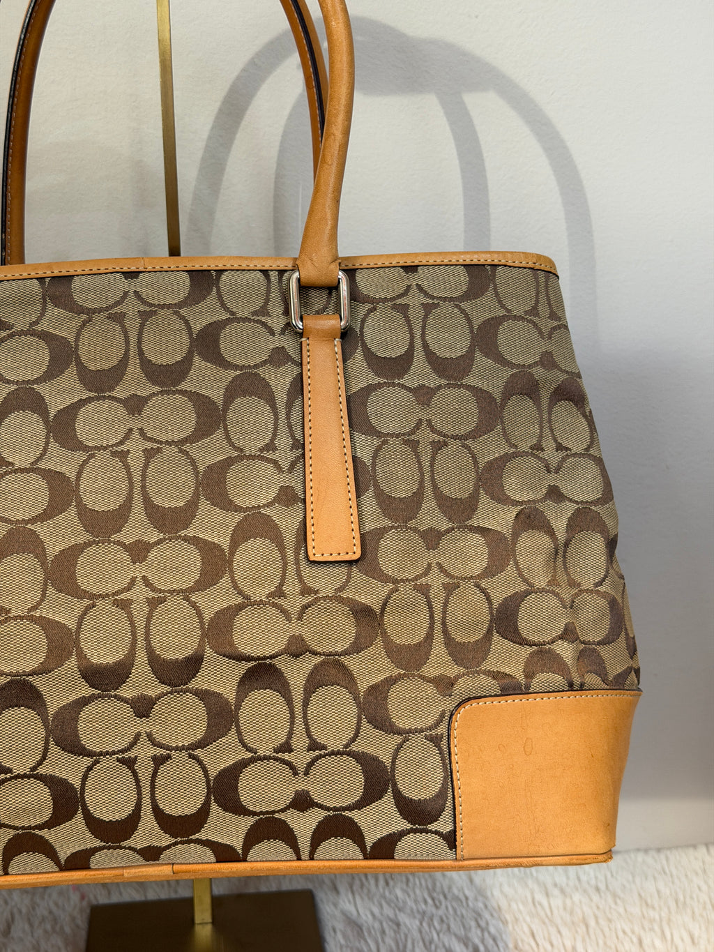Vintage Coach Signature Handbag