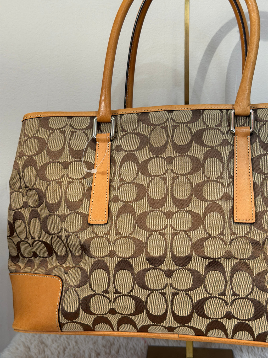 Vintage Coach Signature Handbag