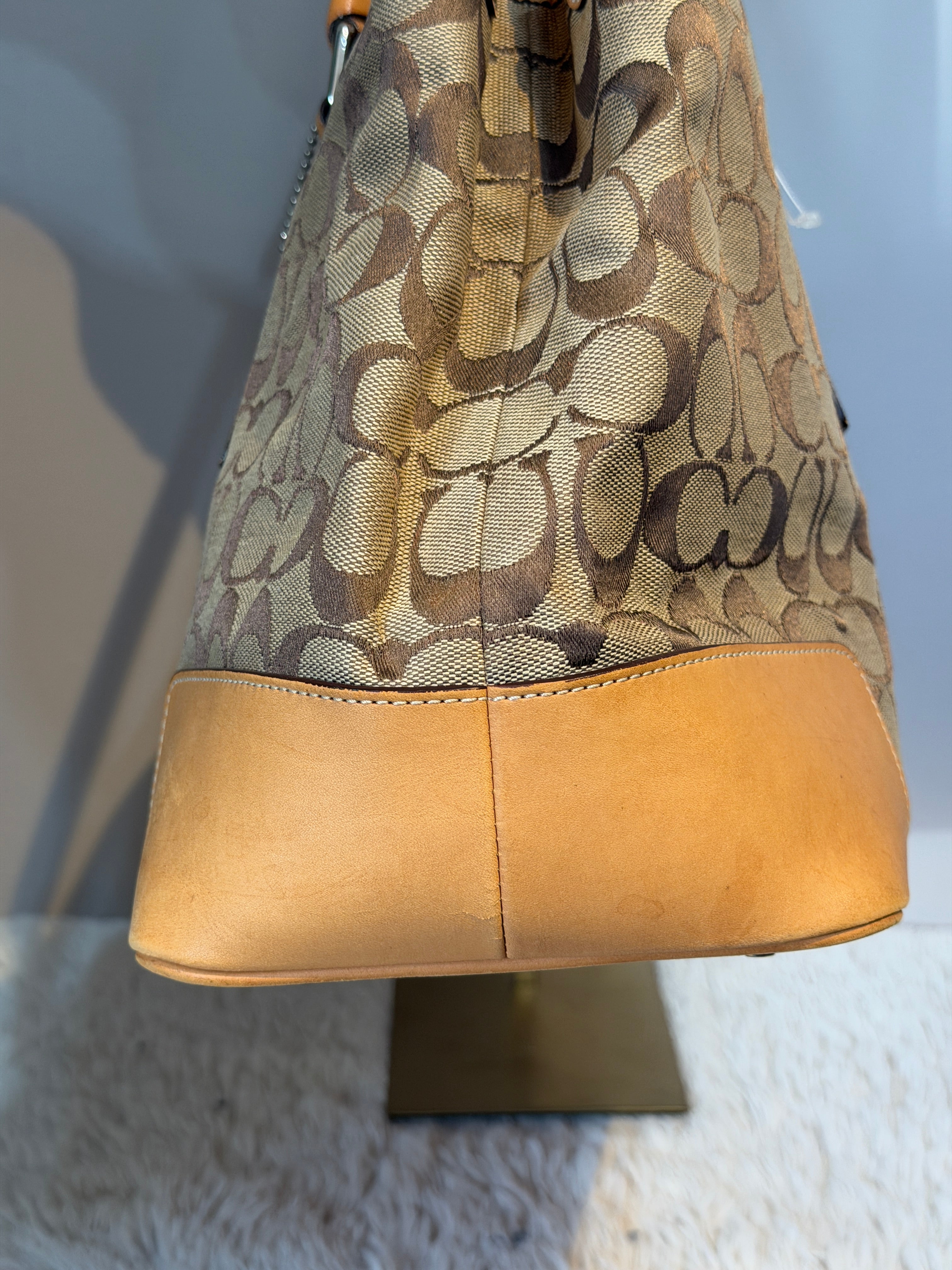 Vintage Coach Signature Handbag