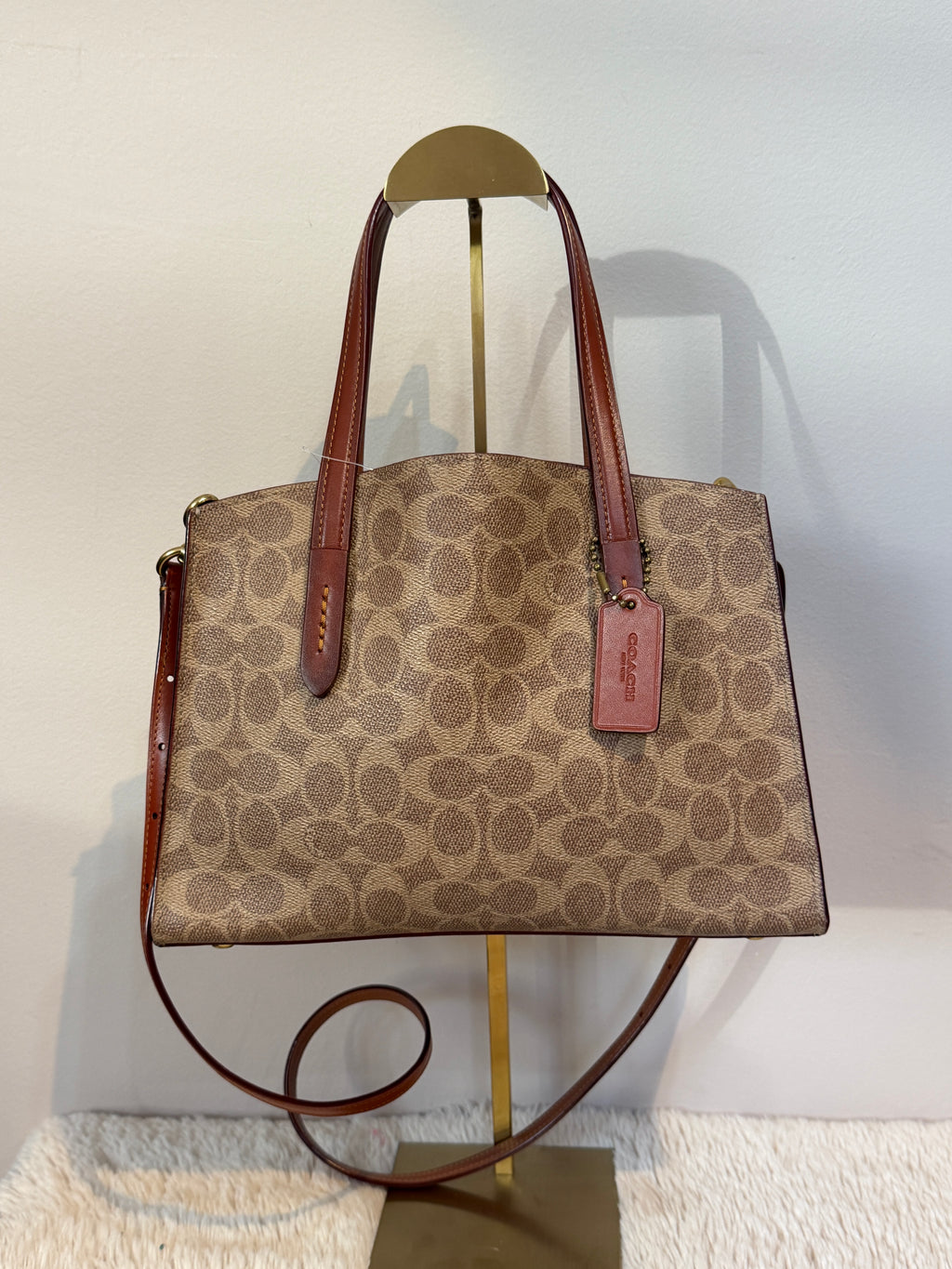 Coach Carryall in signature canvas