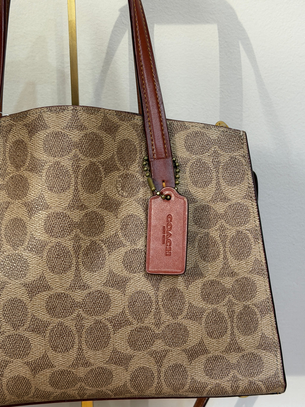 Coach Carryall in signature canvas