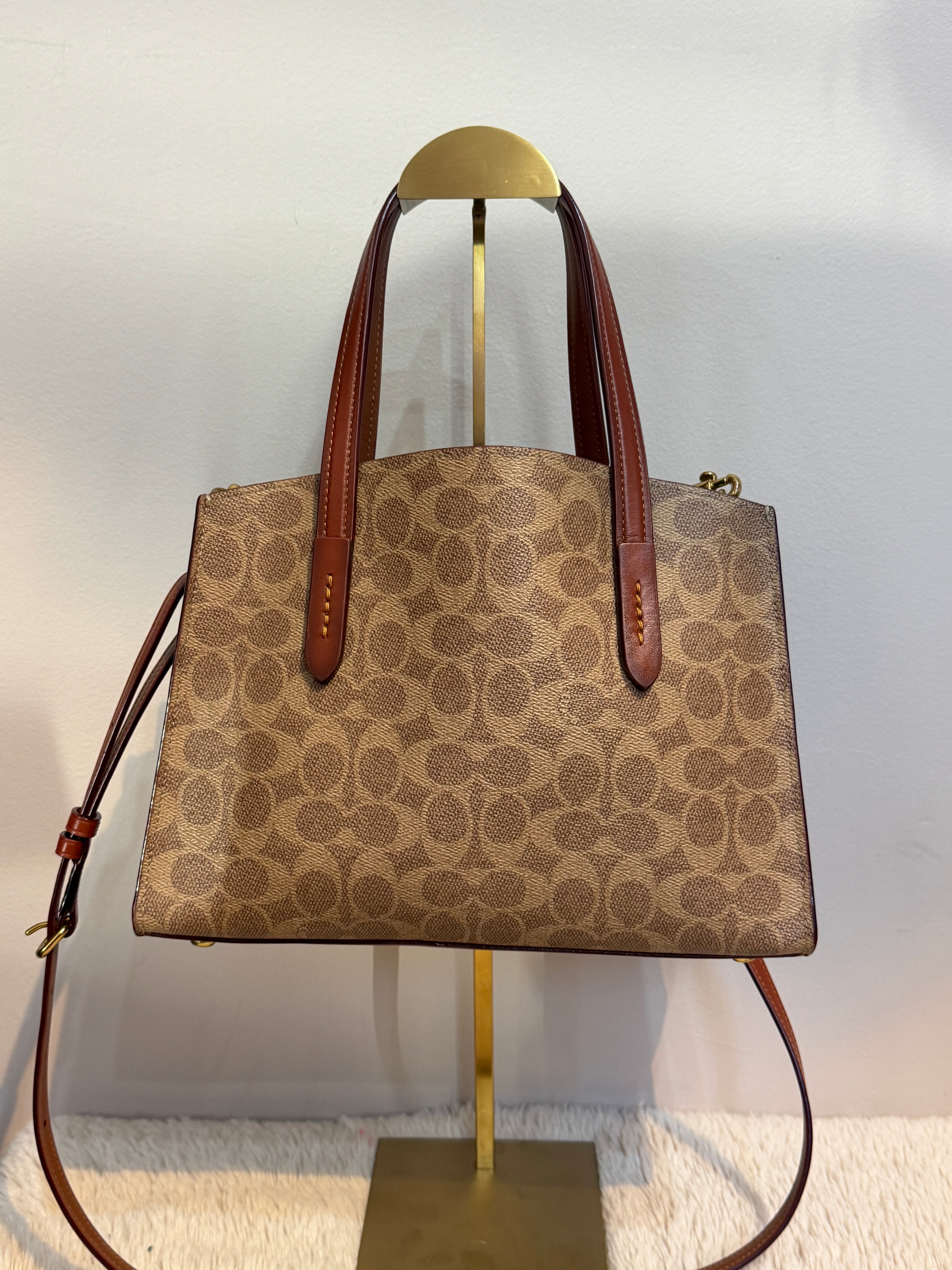 Coach Carryall in signature canvas