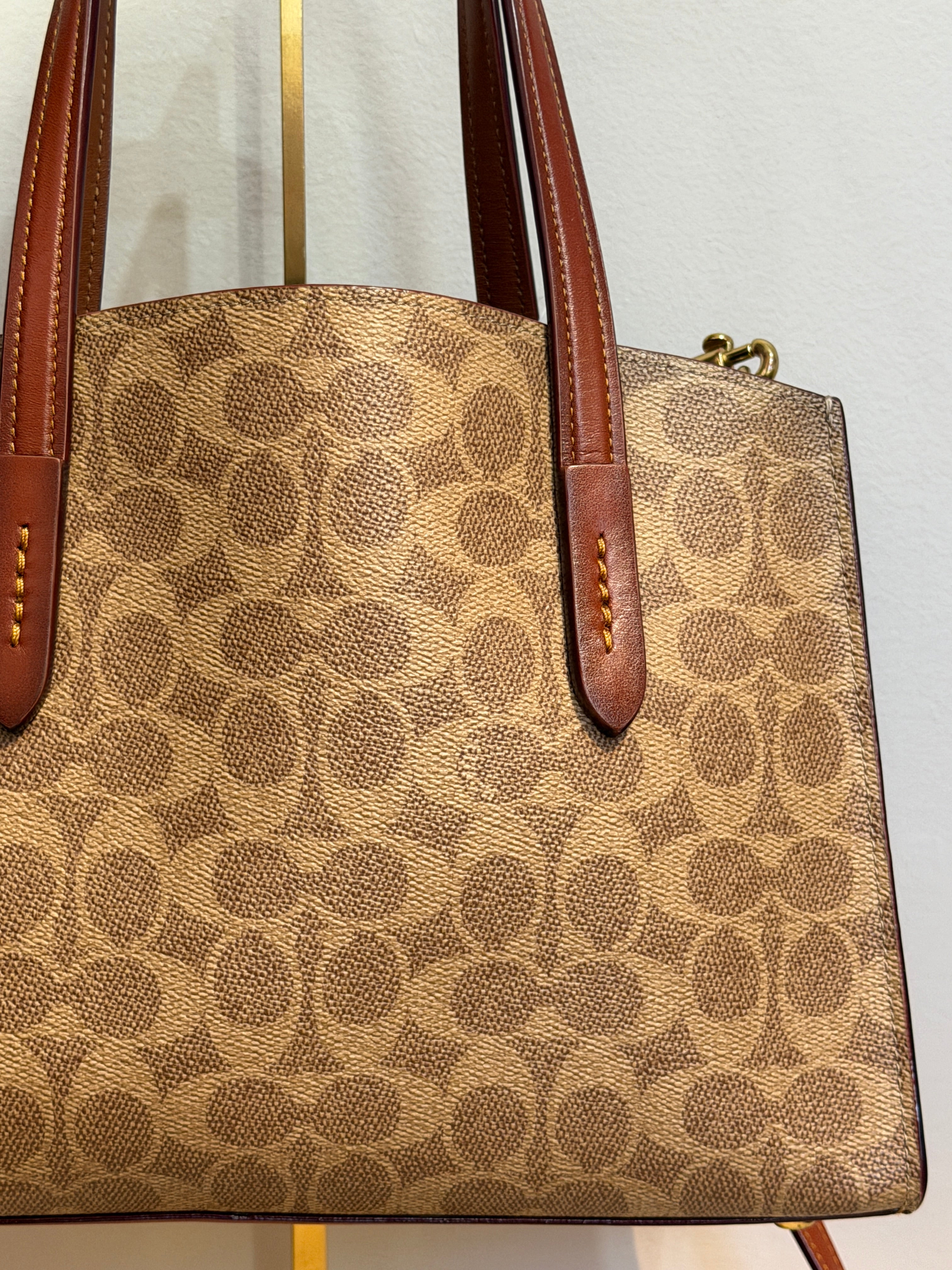Coach Carryall in signature canvas