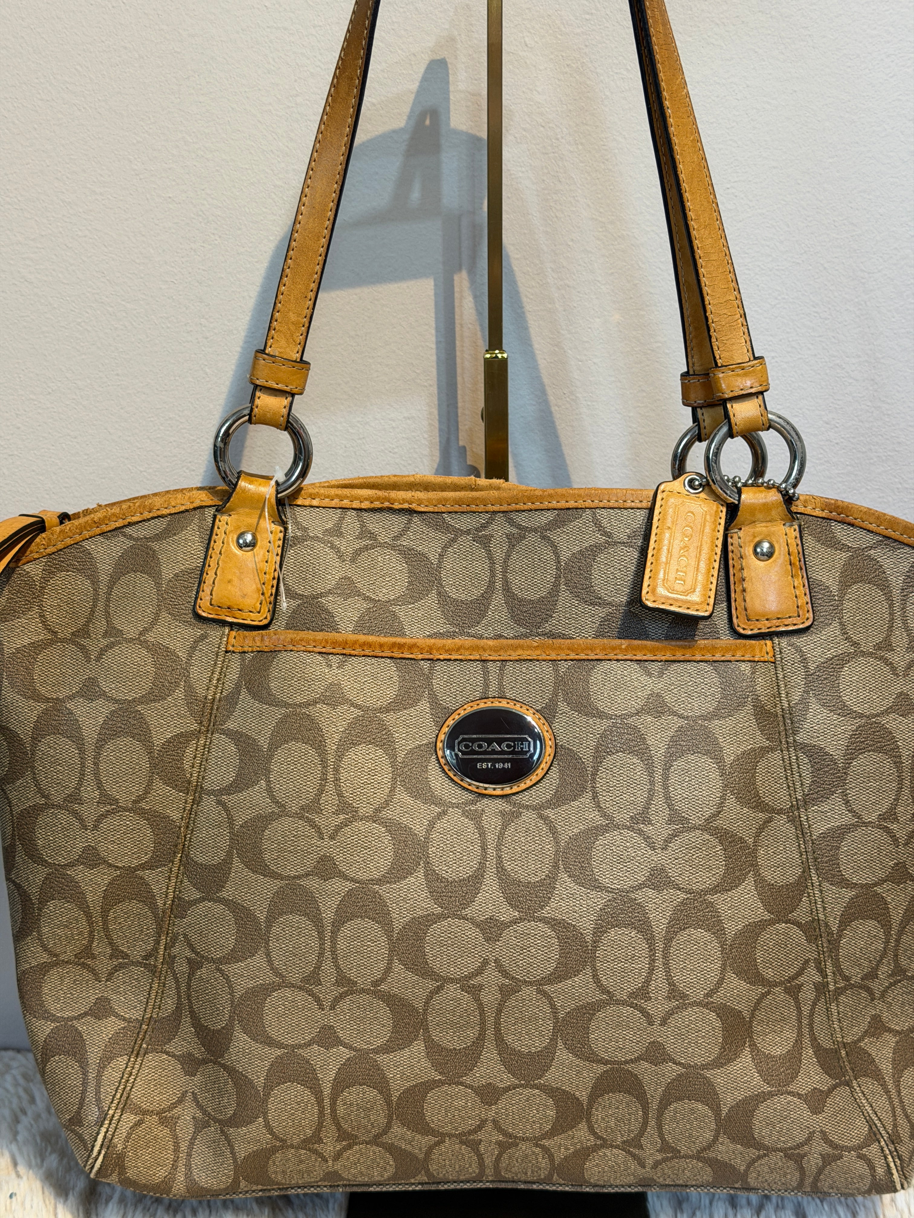 Coach Peyton Signature tote