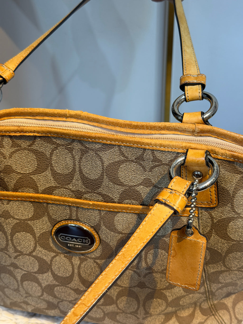 Coach Peyton Signature tote