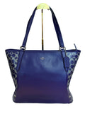 Coach purple bailey tote