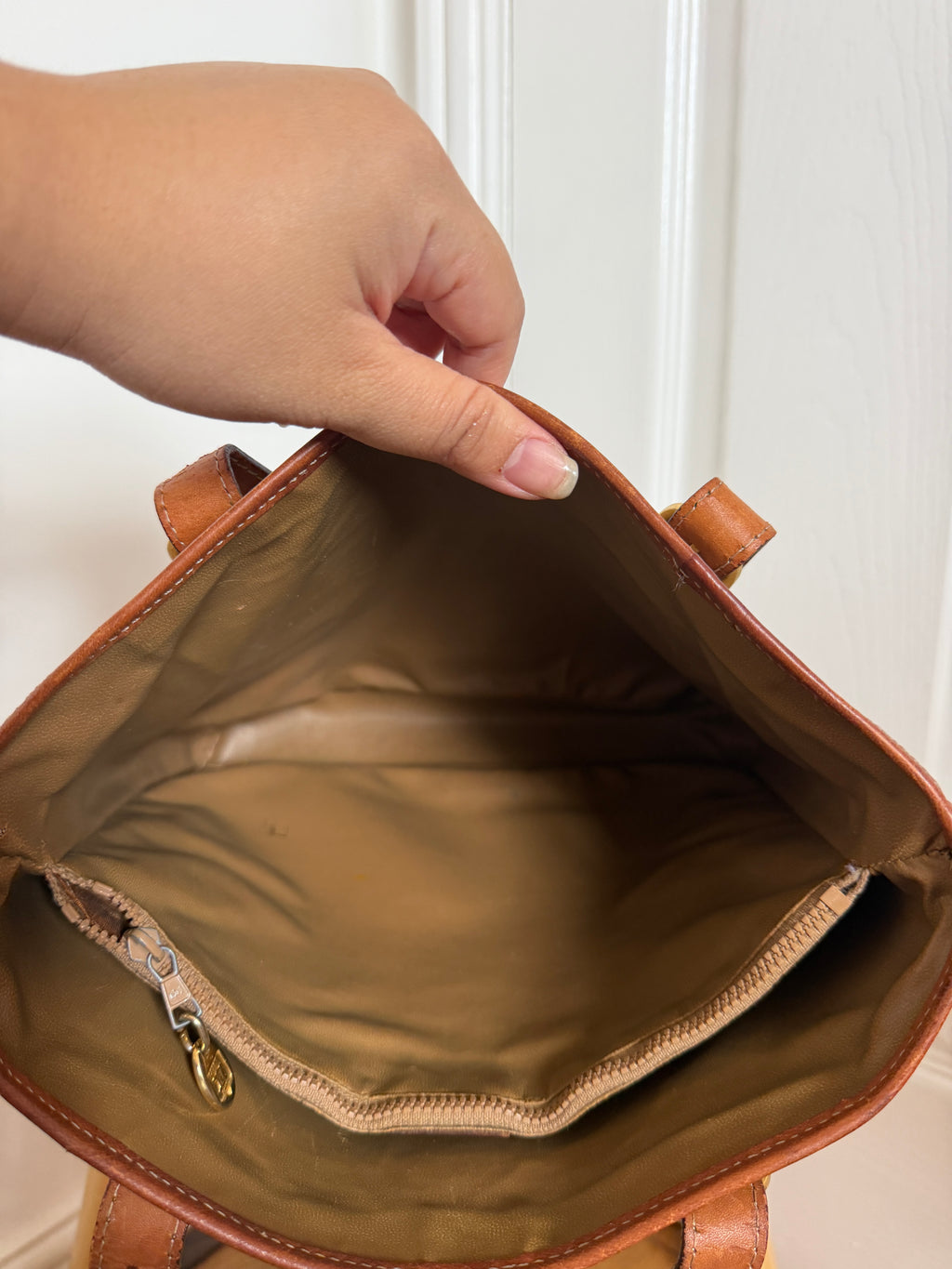 Celine macadam coated canvas shoulder bag